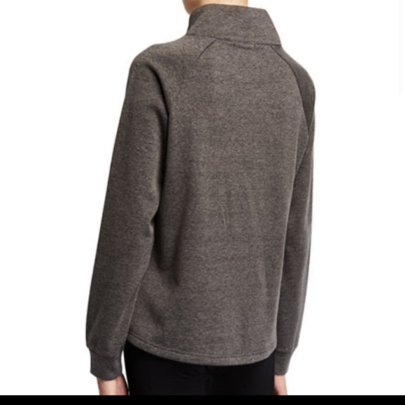 Tahari Sport Side Zip Sweatshirt - Picture 2 of 7